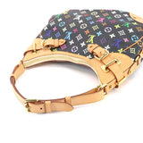 Louis Vuitton Monogram Multicolor Greta Shoulder Bag Noir Black