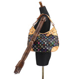 Louis Vuitton Monogram Multicolor Greta Shoulder Bag Noir Black