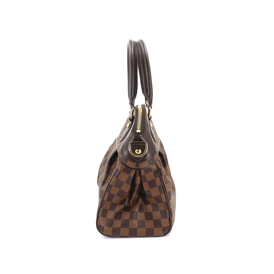 Louis Vuitton Damier Trevi PM 2way Hand Shoulder Bag Ebene