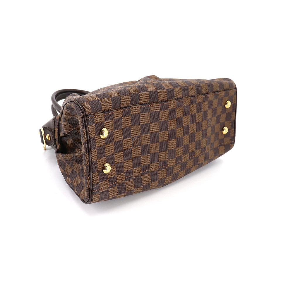 Louis Vuitton Damier Trevi PM 2way Hand Shoulder Bag Ebene