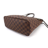 Louis Vuitton Damier Neverfull PM Tote Bag Ebene Brown