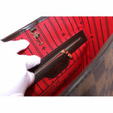 Louis Vuitton Damier Neverfull PM Tote Bag Ebene Brown