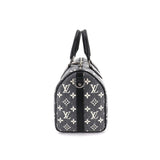 Louis Vuitton Monogram Jacquard Denim Speedy Bandouliere 25 2way Shoulder Bag