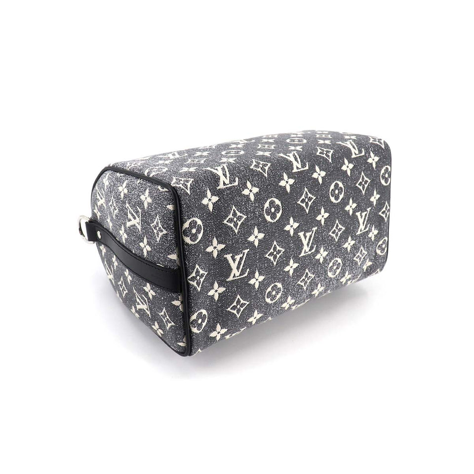 Louis Vuitton Monogram Jacquard Denim Speedy Bandouliere 25 2way Shoulder Bag