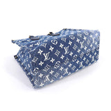 Louis Vuitton Monogram Jacquard Denim Onthego MM 2way Tote Shoulder Bag