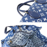 Louis Vuitton Monogram Jacquard Denim Onthego MM 2way Tote Shoulder Bag