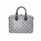 Louis Vuitton Monogram Jacquard Denim Speedy Bandouliere 25 2way Shoulder Bag