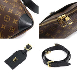 Louis Vuitton Monogram Odeon NM MM Shoulder Bag Brown Noir Crossbody
