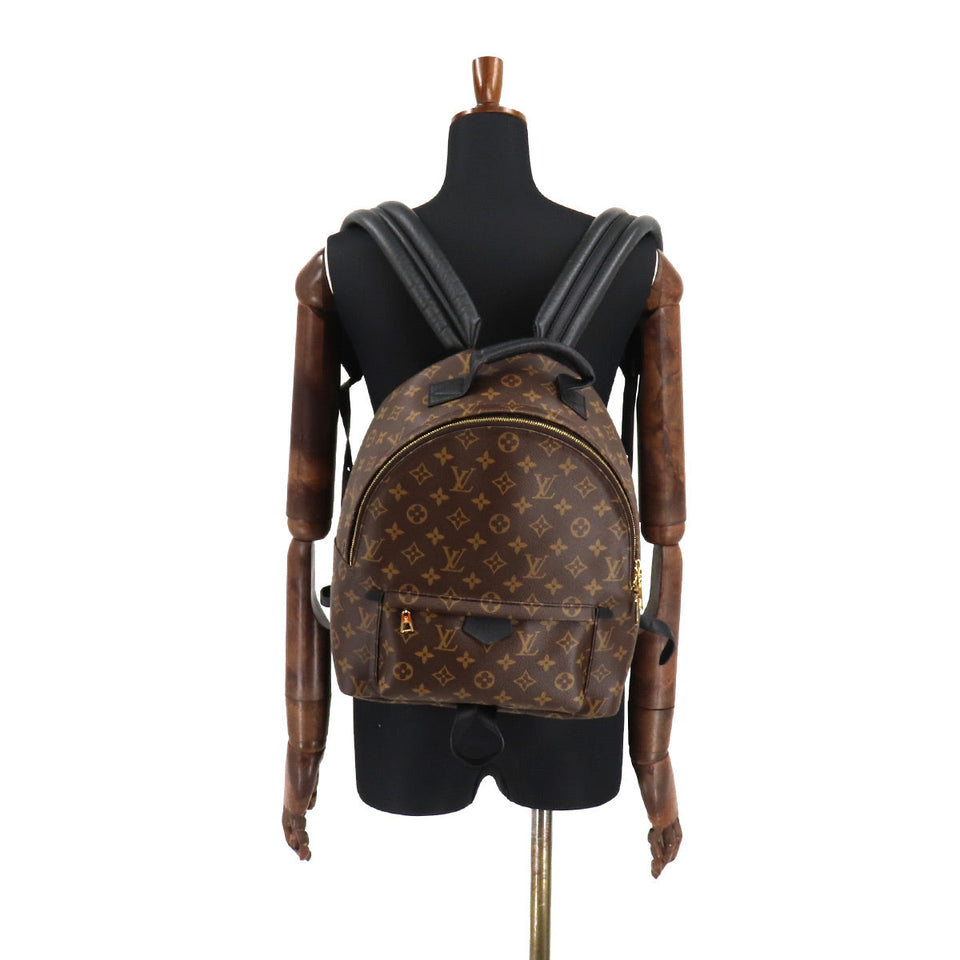 Louis Vuitton Monogram Palm Springs Backpack MM Brown