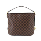 Louis Vuitton Damier Delightful PM Shoulder Bag Ebene Brown