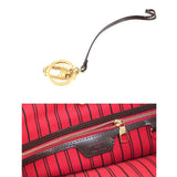 Louis Vuitton Damier Delightful PM Shoulder Bag Ebene Brown