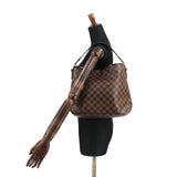 Louis Vuitton Damier Delightful PM Shoulder Bag Ebene Brown
