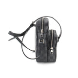Louis Vuitton Damier Graphite Rem Shoulder Bag Black Gray