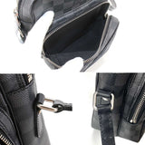 Louis Vuitton Damier Graphite Rem Shoulder Bag Black Gray