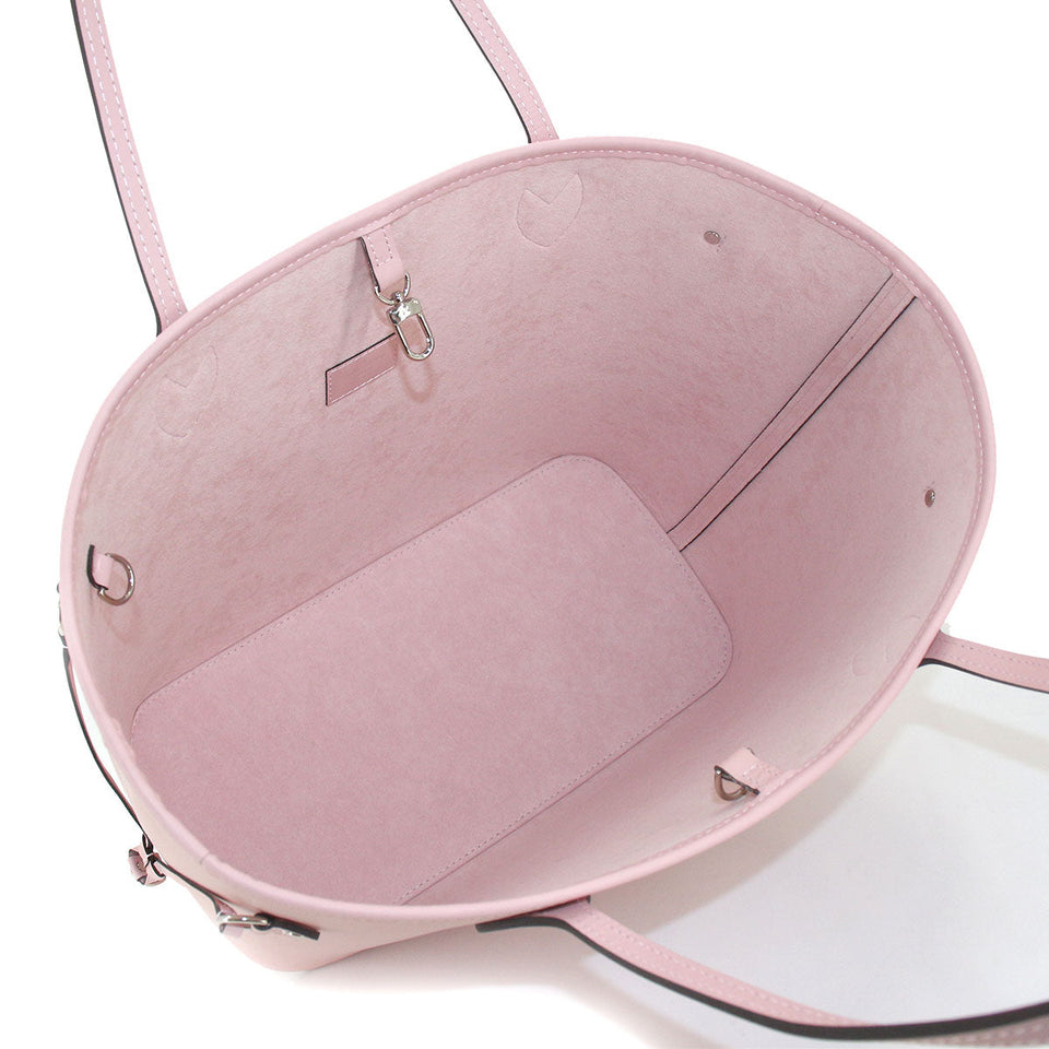 Louis Vuitton Epi Neverfull MM Tote Bag Rose Valerine