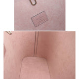 Louis Vuitton Epi Neverfull MM Tote Bag Rose Valerine