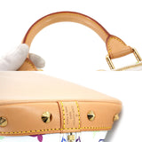 Louis Vuitton Monogram Multicolor Alma Hand Bag White