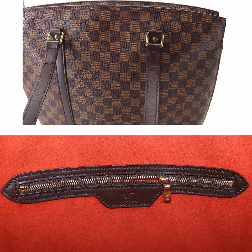 Louis Vuitton Damier Babylon Tote Bag Ebene Brown