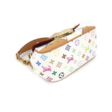Louis Vuitton Monogram Multicolor Marilyn Hand Bag Leather Bronze White