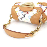 Louis Vuitton Monogram Multicolor Marilyn Hand Bag Leather Bronze White