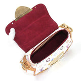 Louis Vuitton Monogram Multicolor Marilyn Hand Bag Leather Bronze White
