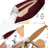 Louis Vuitton Monogram Multicolor Marilyn Hand Bag Leather Bronze White