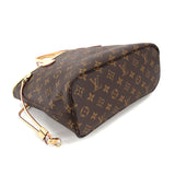 Louis Vuitton Monogram Neverfull PM Tote Bag Brown Pivoine