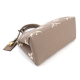Louis Vuitton Bicolor Monogram Emplant Petit Palais PM 2way Shoulder Bag Leather