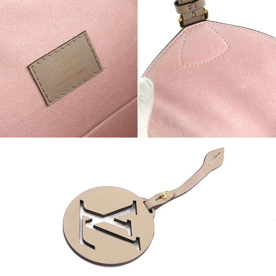 Louis Vuitton Monogram Implant Montsouris PM Backpack Leather