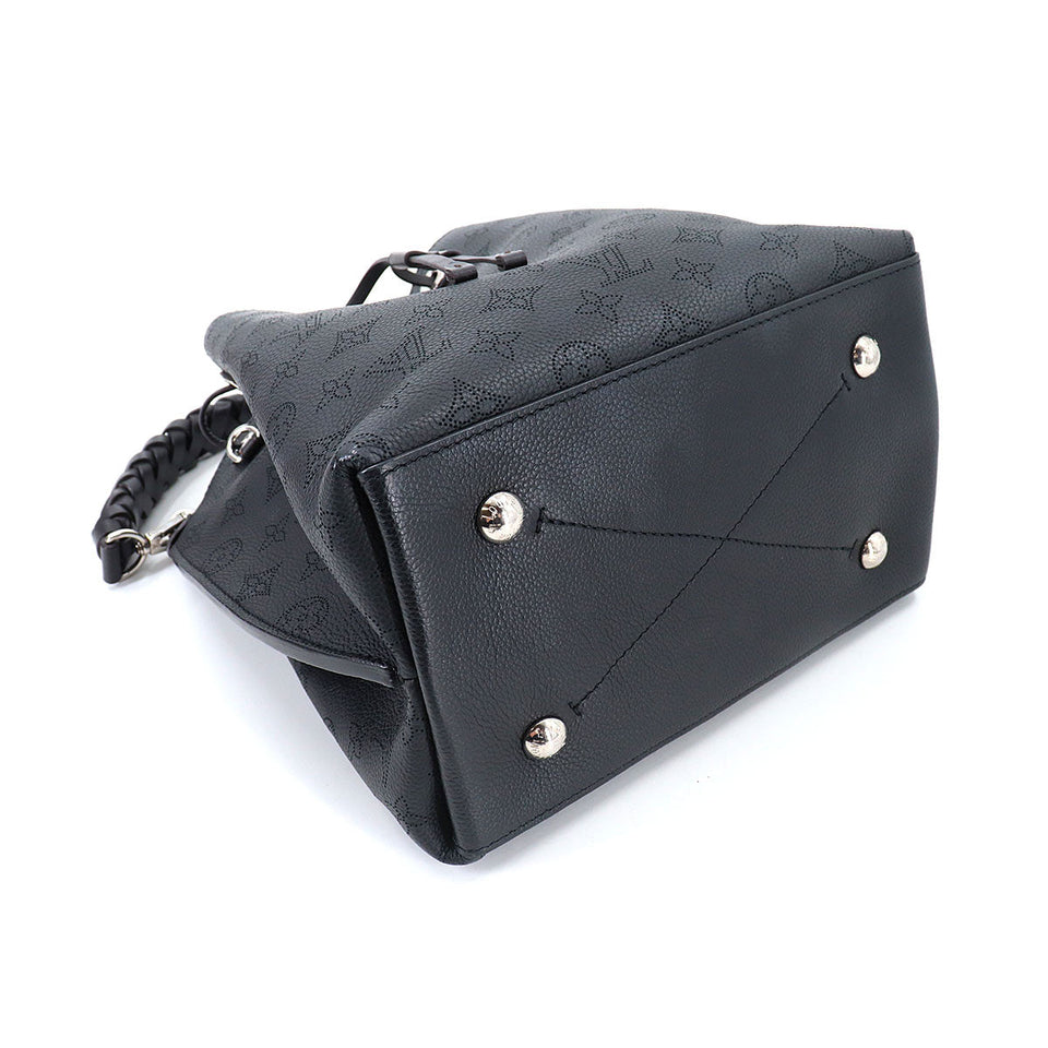 Louis Vuitton Mahina Muria 2way Hand Shoulder Bag Leather Noir