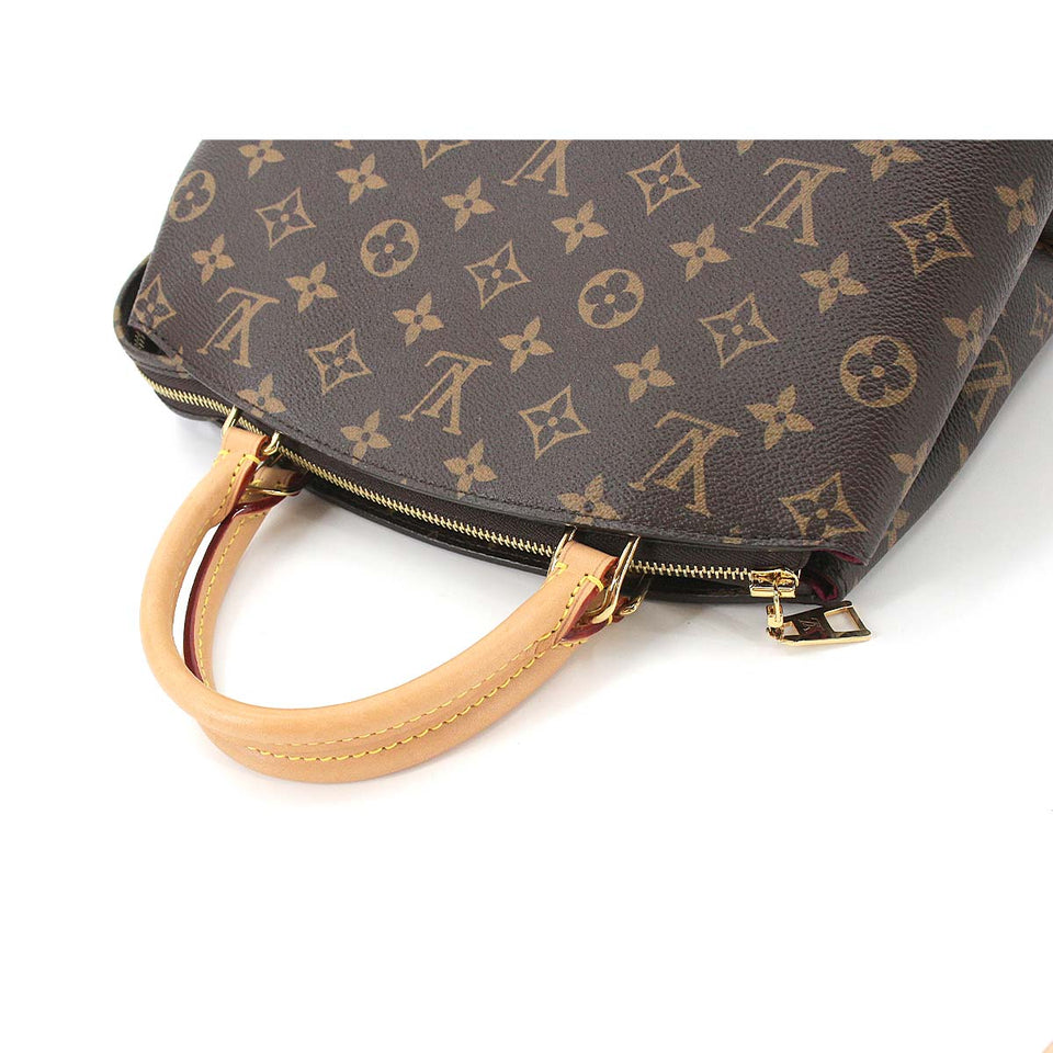Louis Vuitton Monogram Petit Palais PM 2way Shoulder Bag Brown