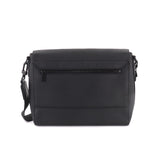 Louis Vuitton Aerogram Takeoff Messenger Shoulder Bag Leather Black