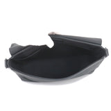 Louis Vuitton Aerogram Takeoff Messenger Shoulder Bag Leather Black