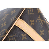Louis Vuitton Monogram Speedy Bandouliere 25 2way Shoulder Bag Brown