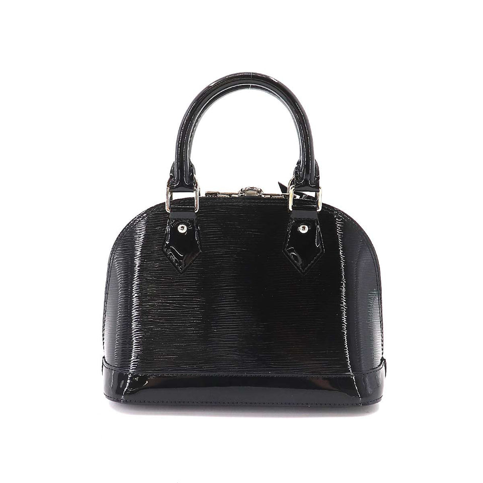 Louis Vuitton Epi Electric Alma BB 2way Shoulder Bag Leather Noir