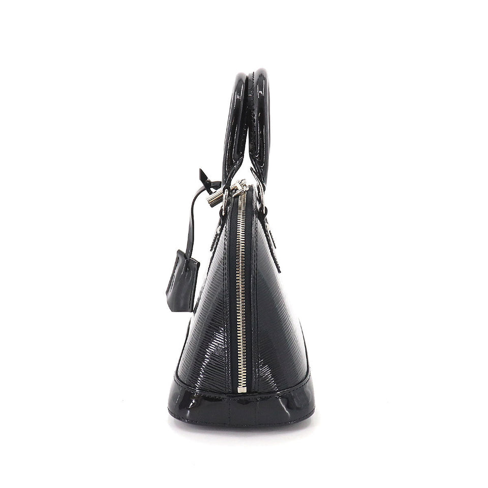 Louis Vuitton Epi Electric Alma BB 2way Shoulder Bag Leather Noir