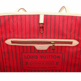 Louis Vuitton Monogram Neverfull MM Tote Bag Brown