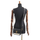 Louis Vuitton Lockme Tender Chain Shoulder Bag Leather Noir