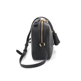 Louis Vuitton Monogram Emplant Saintonge 2way Shoulder Bag Leather Noir Black