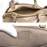 Louis Vuitton Bicolor Monogram Emplant Petit Palais PM 2way Shoulder Bag Leather