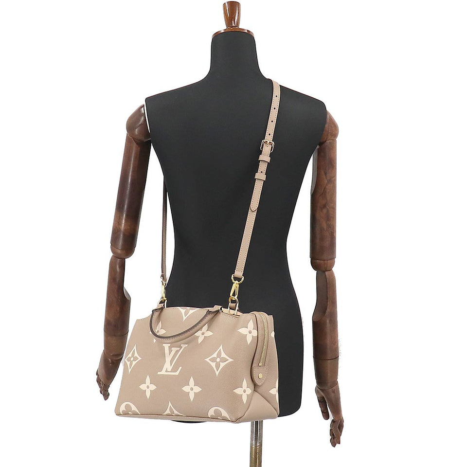 Louis Vuitton Bicolor Monogram Emplant Petit Palais PM 2way Shoulder Bag Leather
