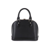 Louis Vuitton Epi Alma BB 2way Hand Shoulder Bag Leather Noir