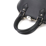 Louis Vuitton Epi Alma BB 2way Hand Shoulder Bag Leather Noir