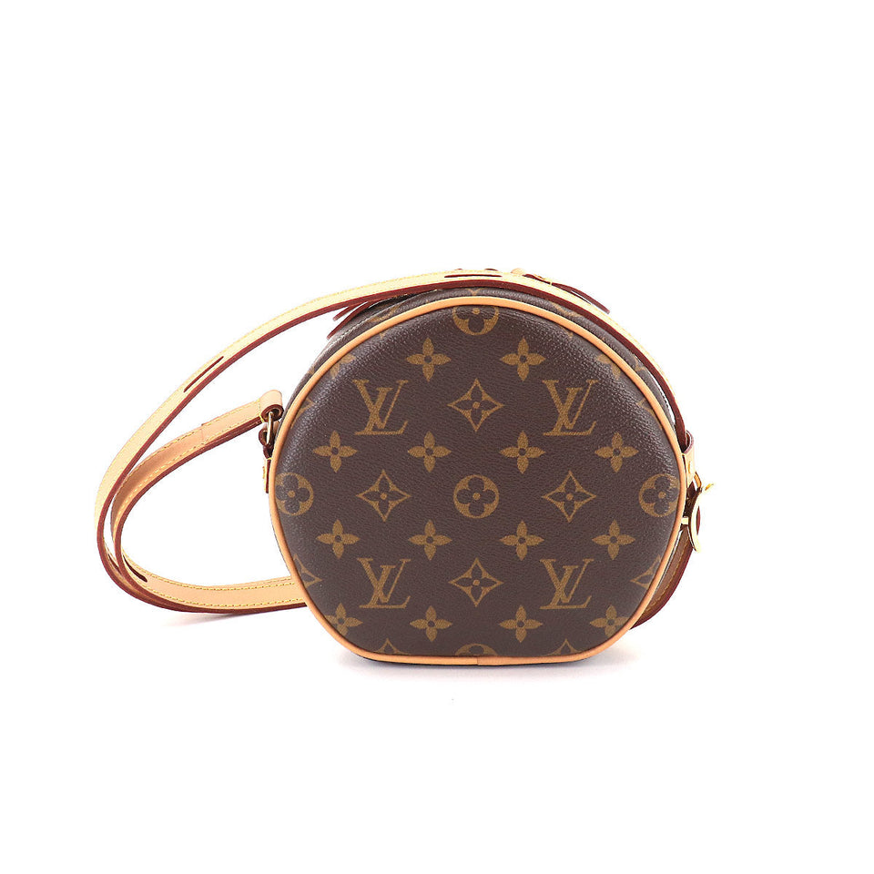 Louis Vuitton Monogram Boite Chapeau Souple PM Shoulder Bag Brown