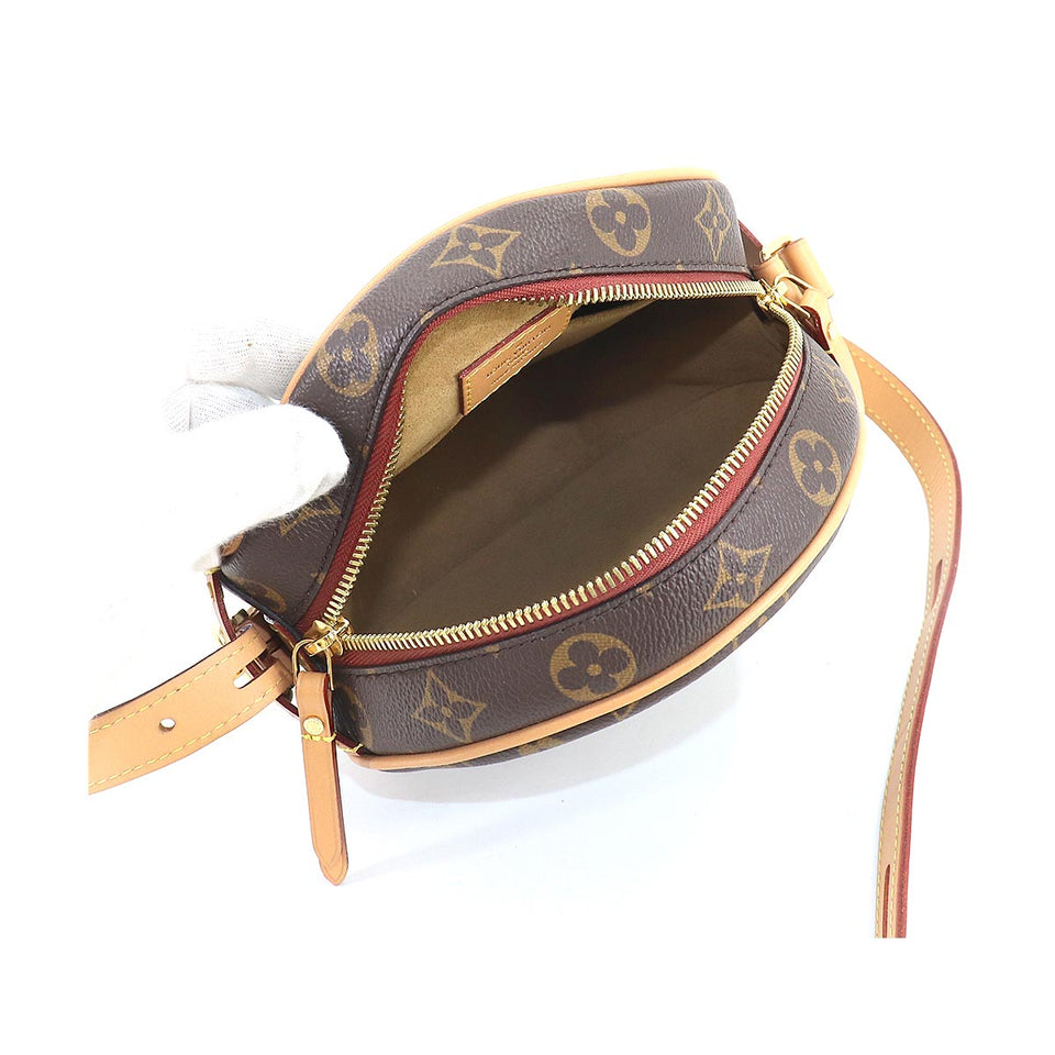 Louis Vuitton Monogram Boite Chapeau Souple PM Shoulder Bag Brown