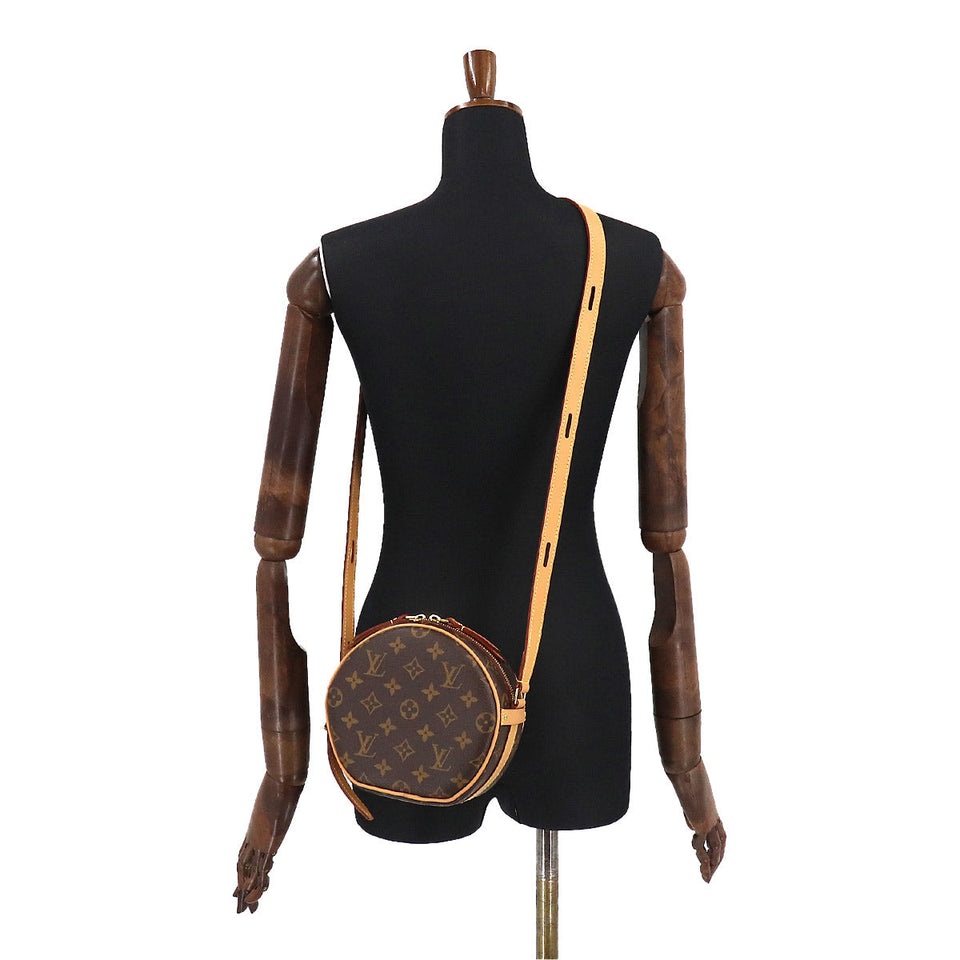 Louis Vuitton Monogram Boite Chapeau Souple PM Shoulder Bag Brown