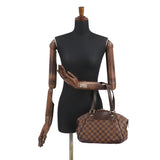 Louis Vuitton Damier Verona PM Hand Bag Ebene Brown