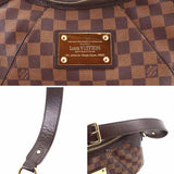 Louis Vuitton Damier Thames PM Shoulder Bag Ebene Brown