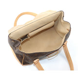 Louis Vuitton Monogram Beverly GM Shoulder Bag Brown Gold Hardware