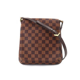 Louis Vuitton Damier Musette Salsa Short Shoulder Bag Ebene
